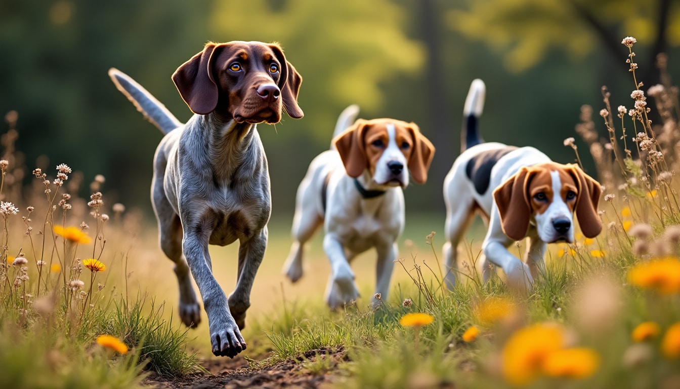 Chien de chasse espèces représentatives : les bons repères