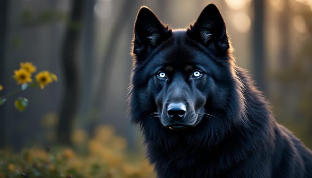 Chien loup noir yeux bleu : ce que disent les autorités