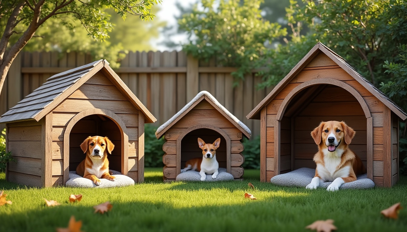 Fabrique une niche pour chien : selon taille et âge