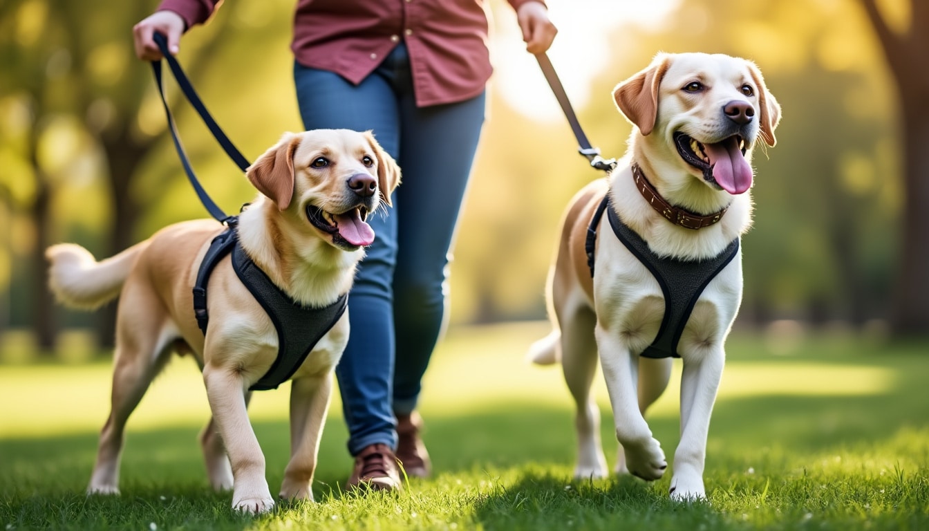 Harnais ou collier pour promener son chien : ce qui change