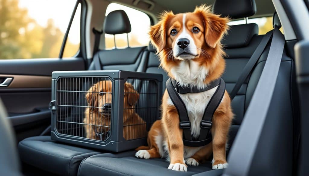 Transporter son chien en voiture : les équipements homologués