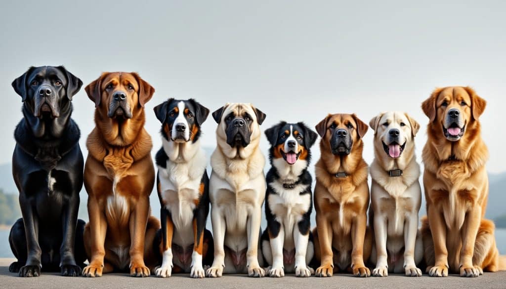 Les plus grandes races de chien : le classement par taille et poids